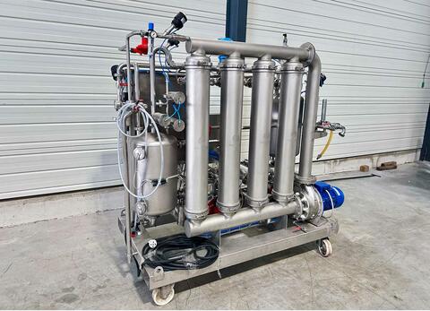 Tangential membrane filter 40 hl/hour TMCI Padovan