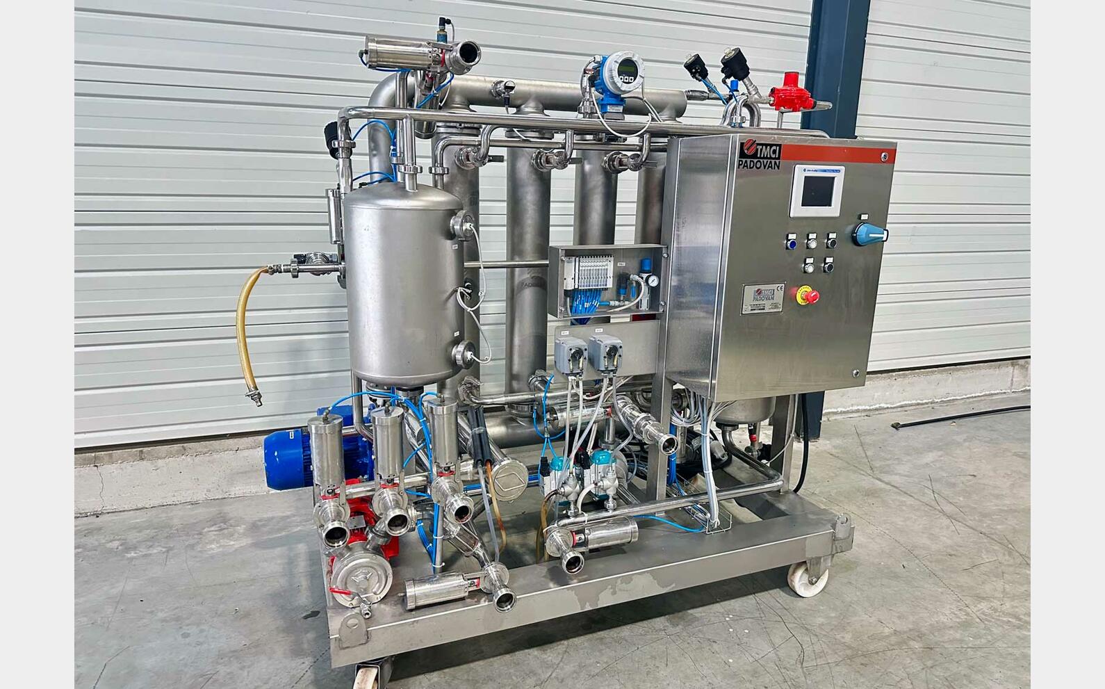 Tangential membrane filter 40 hl/hour TMCI Padovan
