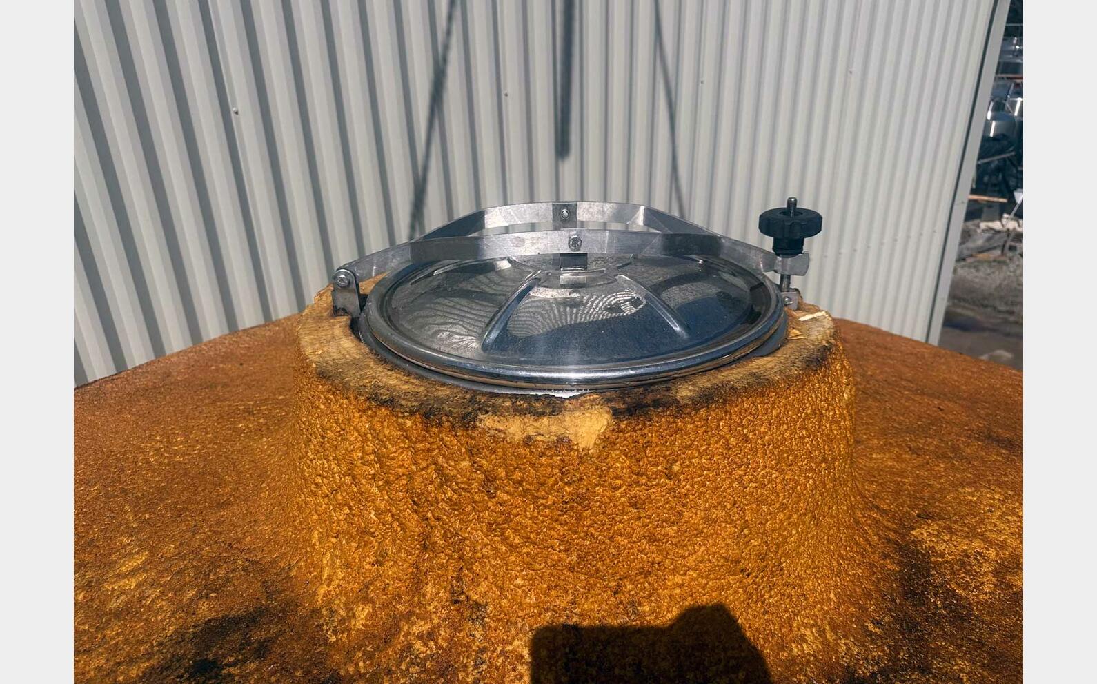 Insulated, temp-controlled 316 SS tank 105 HL (10,500 litres) CUVERIE DE FRANCE