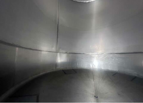 Insulated, temp-controlled 316 SS tank 105 HL (10,500 litres) CUVERIE DE FRANCE