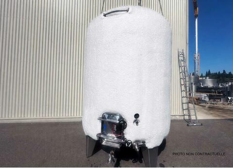 Cuve inox 316 thermor&eacute;gul&eacute;e isol&eacute;e 105 HL (10 500 litres) CUVERIE DE FRANCE