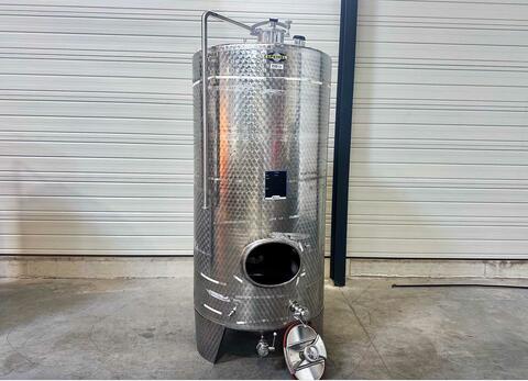 Cuve inox 304 thermor&eacute;gul&eacute;e sur pieds 25 HL (2 500 litres) SPEIDEL