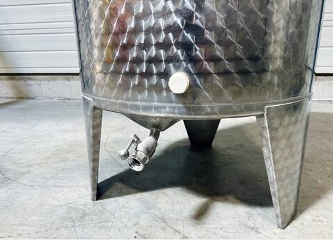 Cuve inox 304 fond conique sur pieds 6.25 HL (625 litres) SPEIDEL