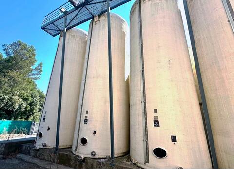 Cuve fibre de verre fond plat 600 HL (60 000 litres) GIMAR