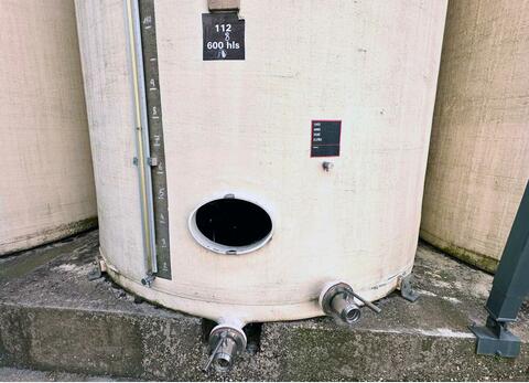 Cuve fibre de verre fond plat 600 HL (60 000 litres) GIMAR