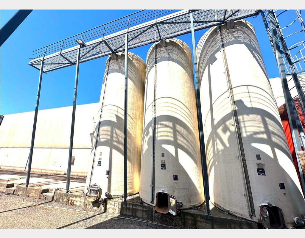 Cuve fibre de verre fond plat 600 HL (60 000 litres) GIMAR