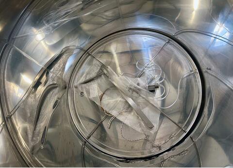 304 stainless steel tank with floating lid 50 HL (5,000 litres) ALBRIGI