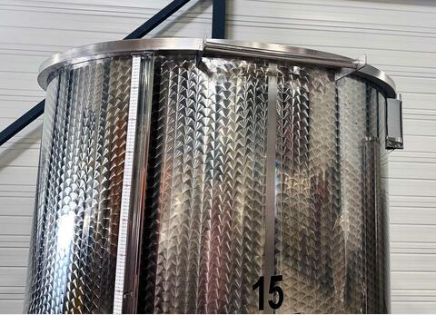 304 stainless steel tank with floating lid 50 HL (5,000 litres) ALBRIGI