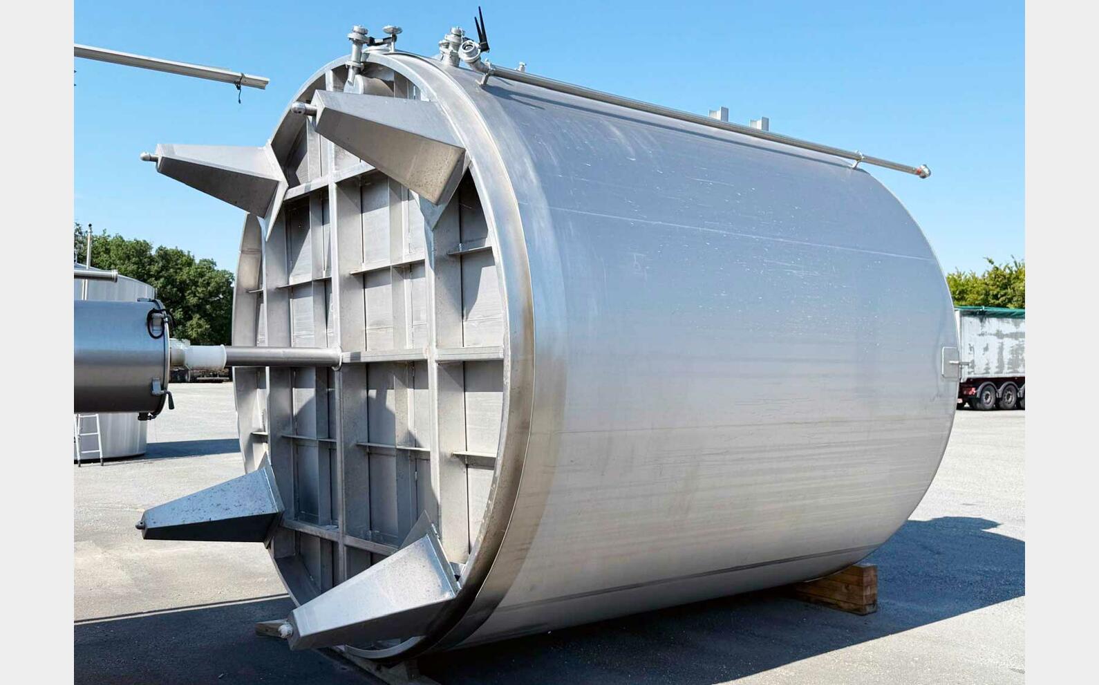 Cuve inox 304 - Thermor&eacute;gul&eacute;e 278 HL (27 800 litres) PROGRESSO
