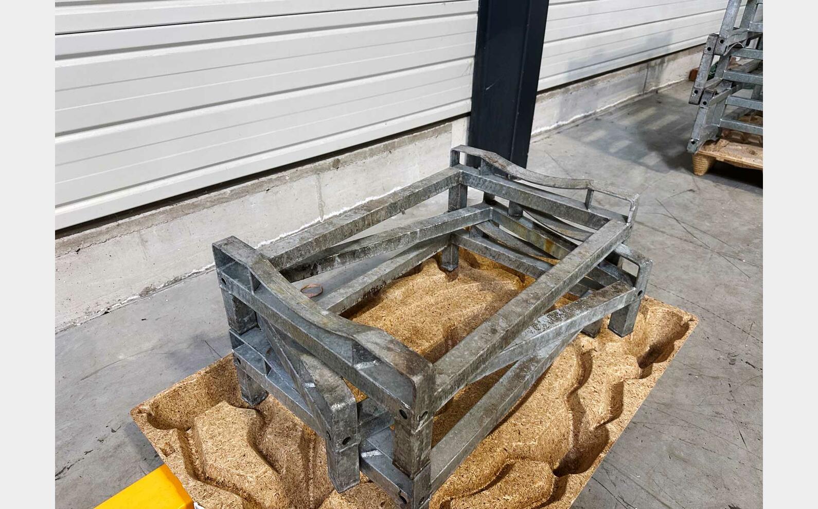 Barristock simple en acie galvanis&eacute;