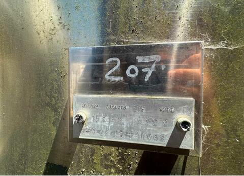 304 SS flat-bottomed tank 1500 HL (150 000 litres) TEC