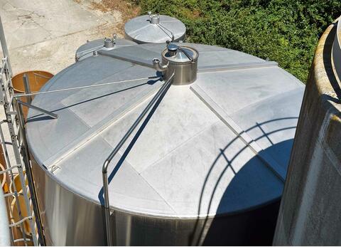 Cuve inox 304 fond plat 1500 HL (150 000 litres)