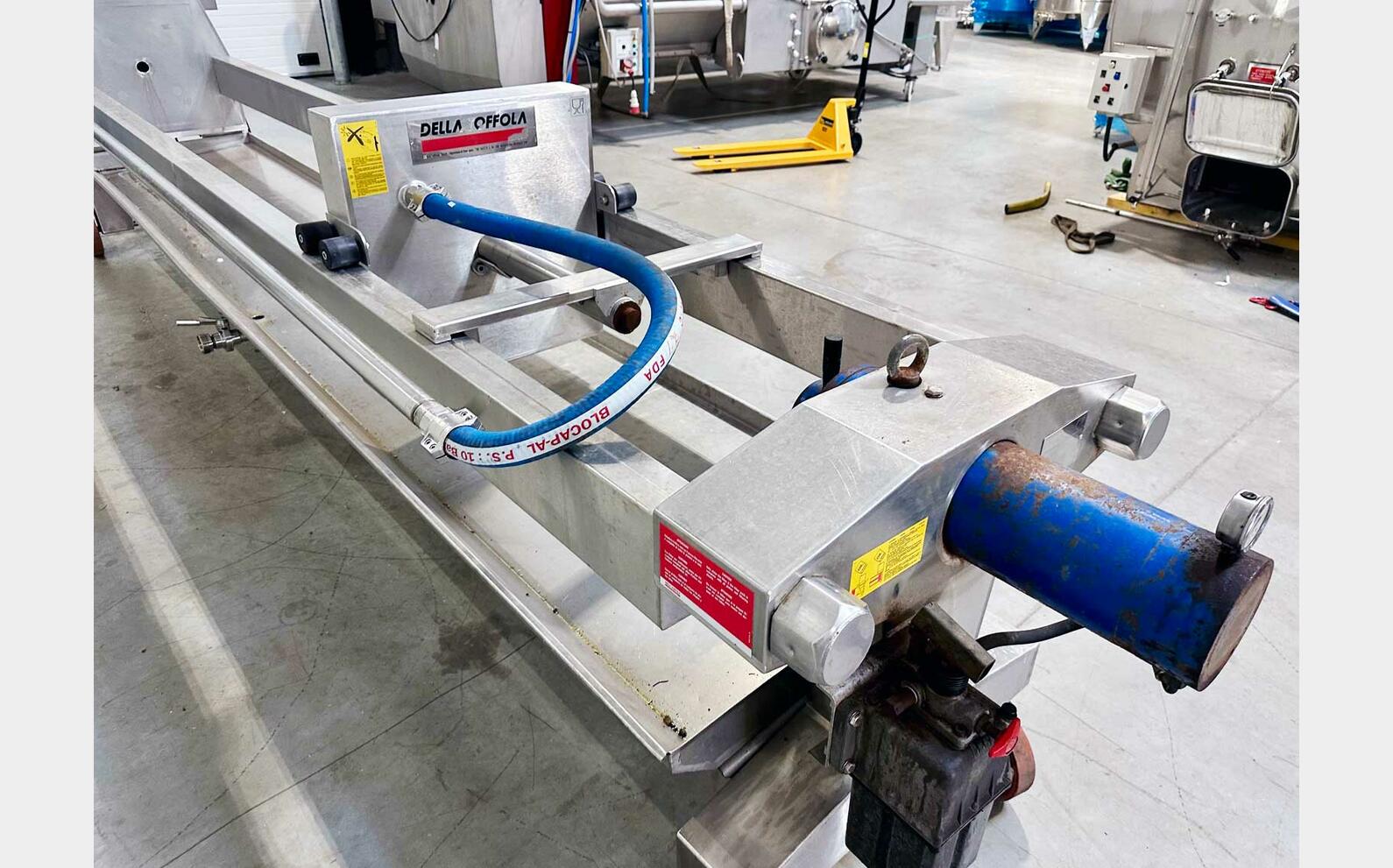 Filtre presse - 600 X 600 - 70 plaques 26m2 DELLA TOFFOLA