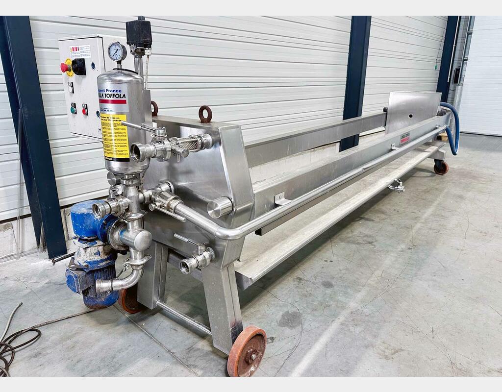 Filter press - 600 &times; 600 - 60 plates 26m2 DELLA TOFFOLA