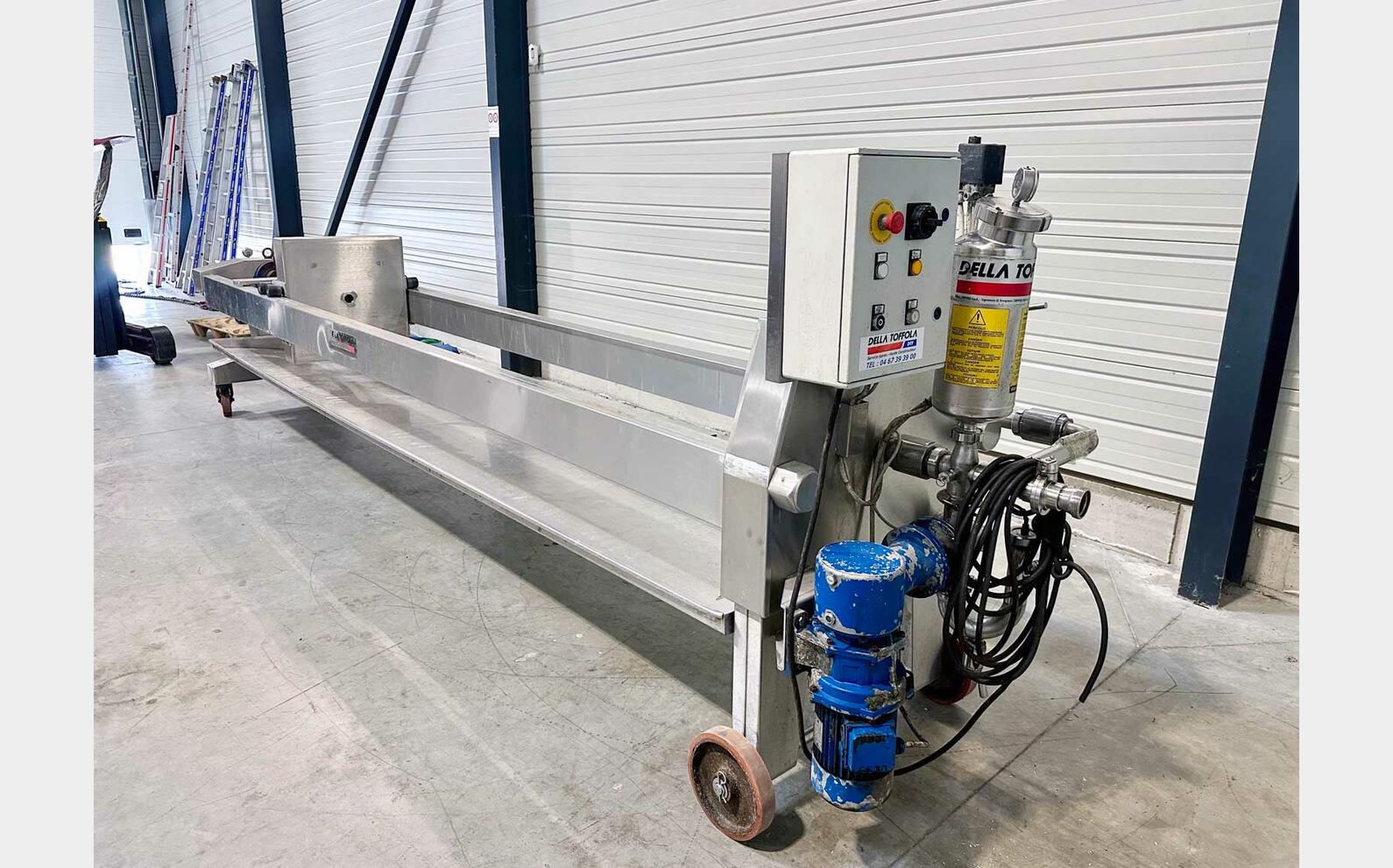 Filtre presse - 600 X 600 - 70 plaques 26m2 DELLA TOFFOLA