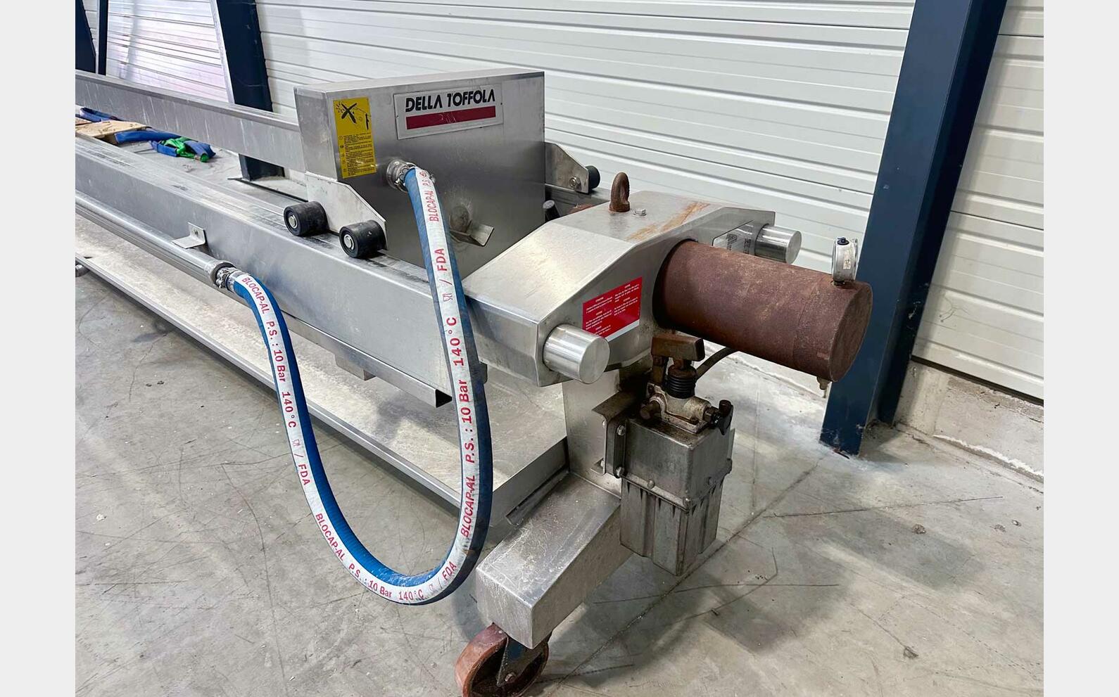 Filter press - 600 &times; 600 - 60 plates 26m2 DELLA TOFFOLA