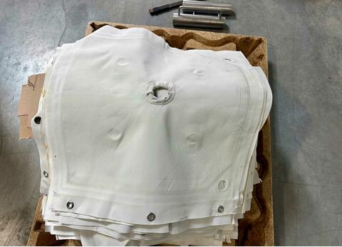 Filtre presse - 600 X 600 - 70 plaques 26m2 DELLA TOFFOLA