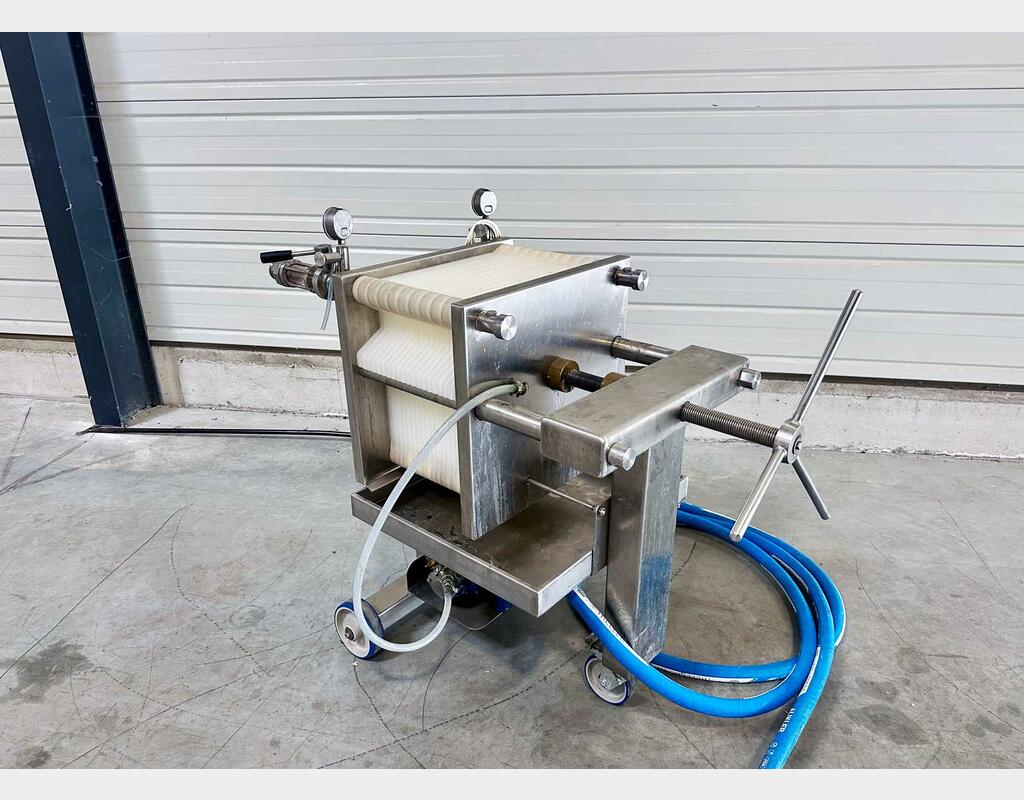 Stainless steel filter press - 20 plates