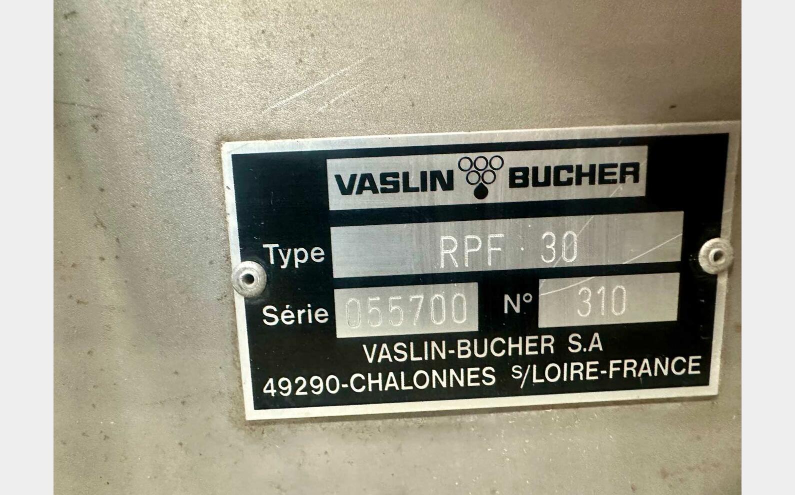 Closed-cage pneumatic press BUCHER