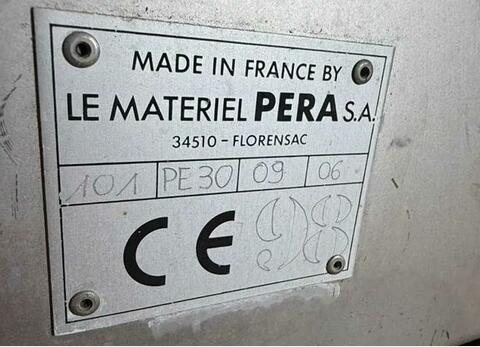 Pressoir pneumatique mod&eacute;le PE30 30 HL (3 000 litres) PERA