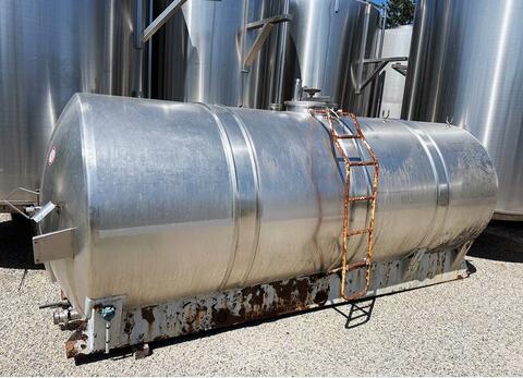 Cuve inox - Horizontale 77 HL (7 700 litres)