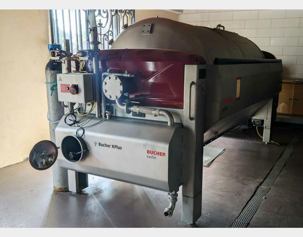 Pressoir pneumatique INOX Ann&eacute;e 2019 BUCHER