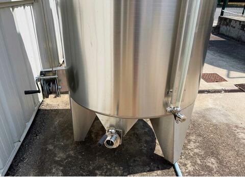 304 SS tank with floating lid 10 HL (1,000 litres) ALLIANCE INOX INDUSTRIE