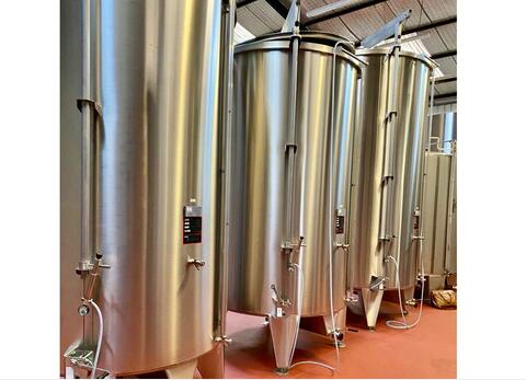 304 SS tank with floating lid 50 HL (5,000 litres) ALLIANCE INOX INDUSTRIE