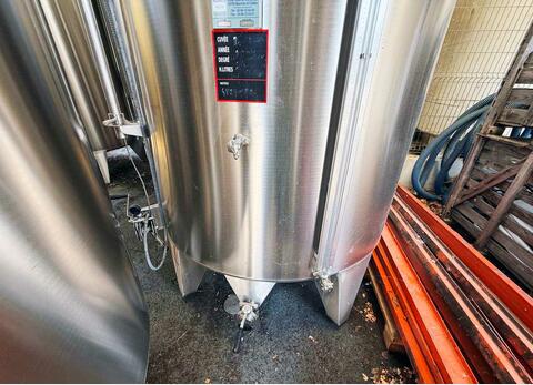 304 SS tank with floating lid 50 HL (5,000 litres) ALLIANCE INOX INDUSTRIE