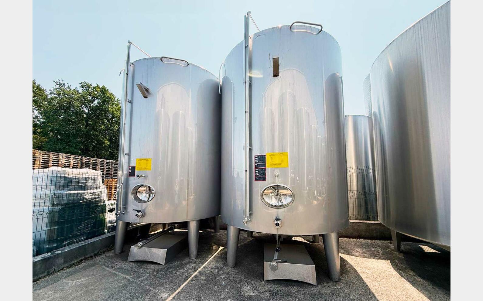 Cuve inox 304 ISOTHERME 120 HL (12 000 litres)