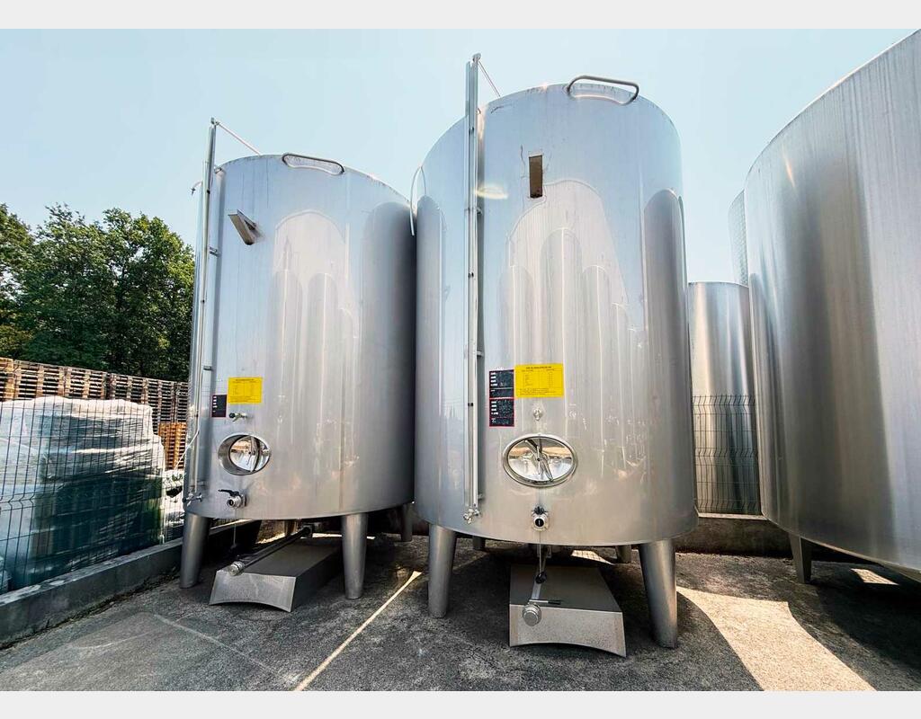 Cuve inox 304 ISOTHERME 120 HL (12 000 litres)