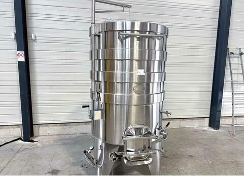 Temperature-controlled 304 SS tank on legs 15 HL (1,500 litres)