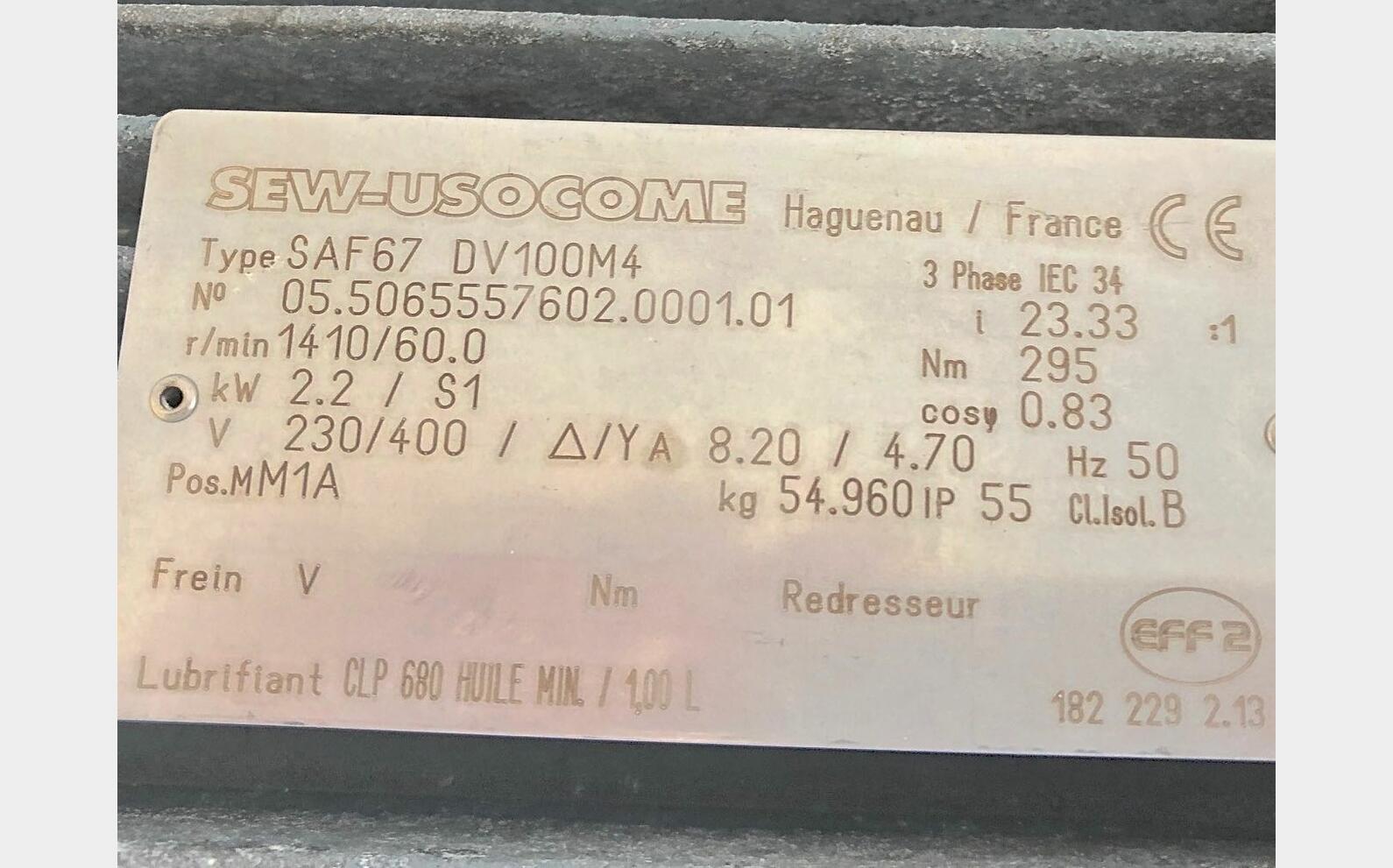 Vis inox diam&eacute;tre 400 mm