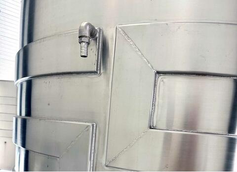 Temperature-controlled 316L SS tank on legs 41 HL (4,100 litres) ANJOU INOX