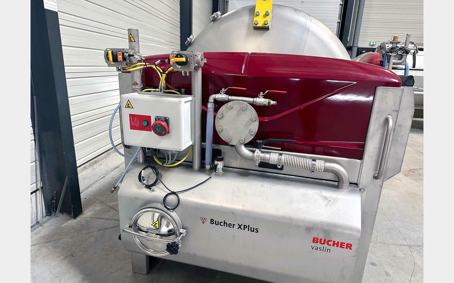 Stainless steel pneumatic press Year 2019 BUCHER
