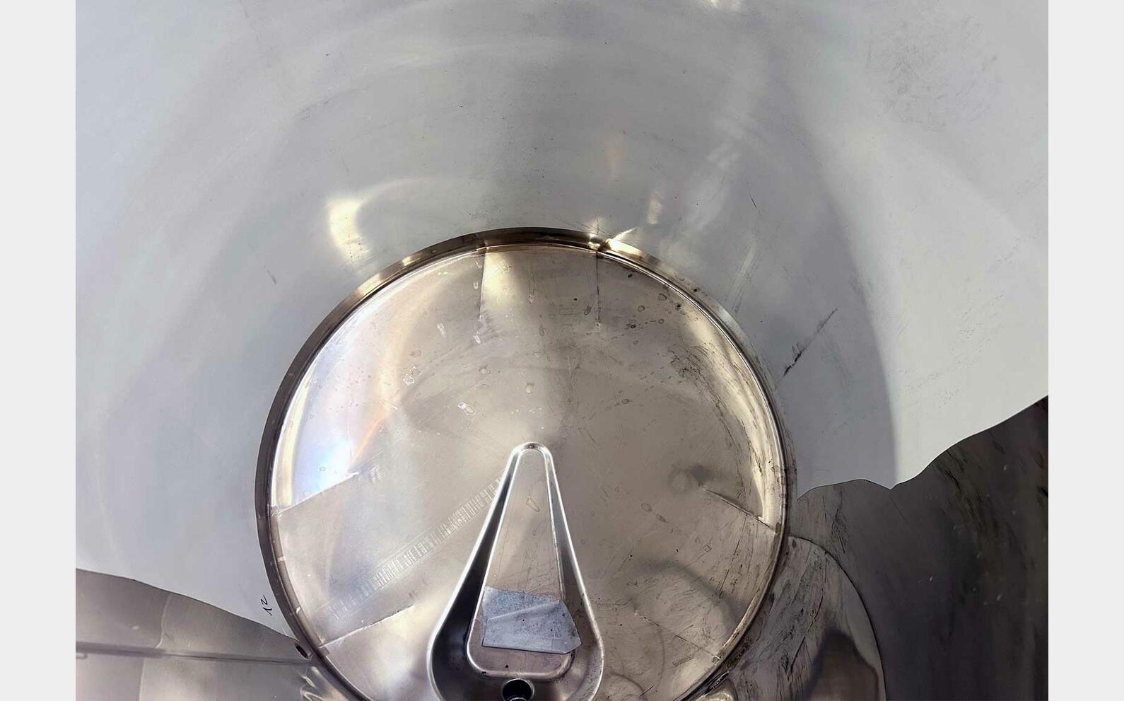Cuve inox 316 &agrave; chapeau flottant 9.5 HL (958 litres) ARSILAC