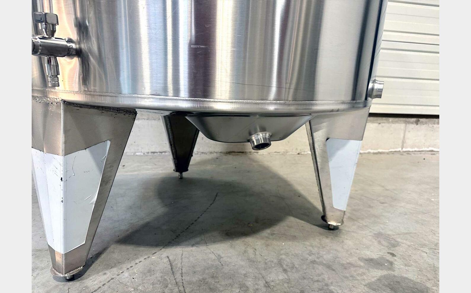 316 SS tank - Floating lid 9.5 HL (958 litres) ARSILAC