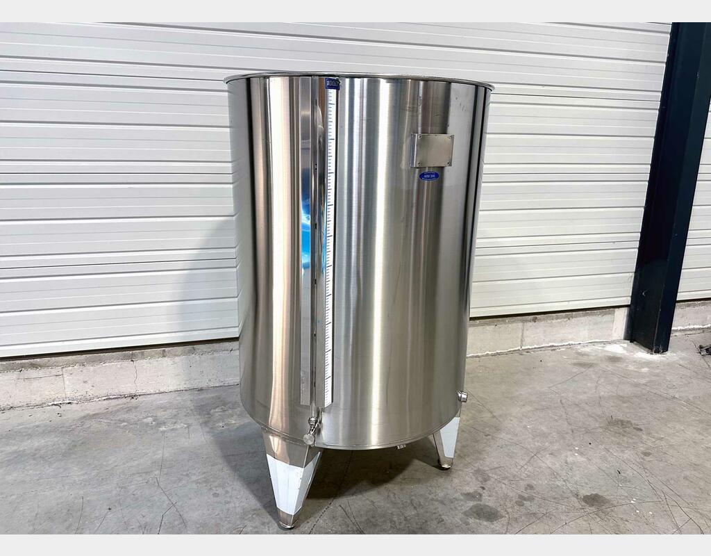 316 SS tank - Floating lid 9.5 HL (958 litres) ARSILAC