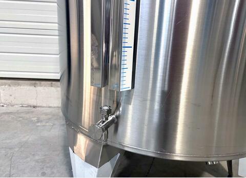 316 SS tank - Floating lid 9.5 HL (958 litres) ARSILAC