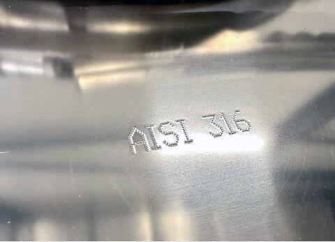 316L SS tank - Palletisable base 9.91 HL (991 Litres) ARSILAC