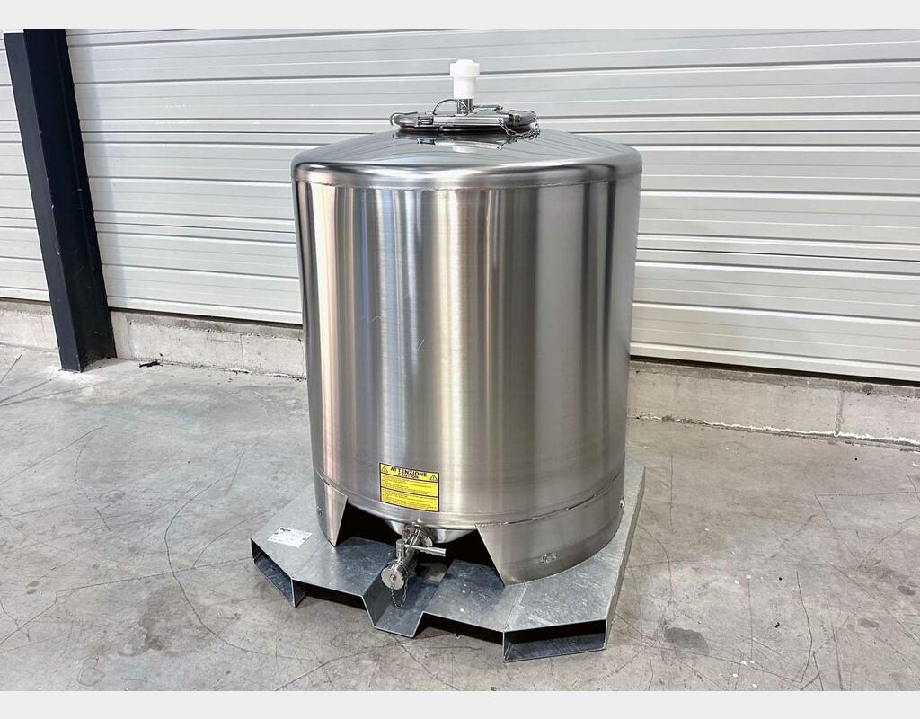 316L SS tank - Palletisable base 9.91 HL (991 Litres) ARSILAC