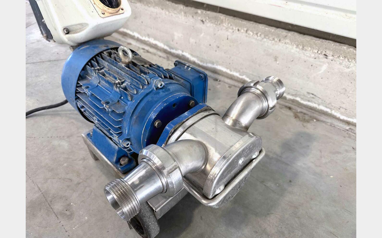 Pompe &agrave; impulseur inox EP MAJOR 120 HL/h (12 000 litres/heure) LIVERANI