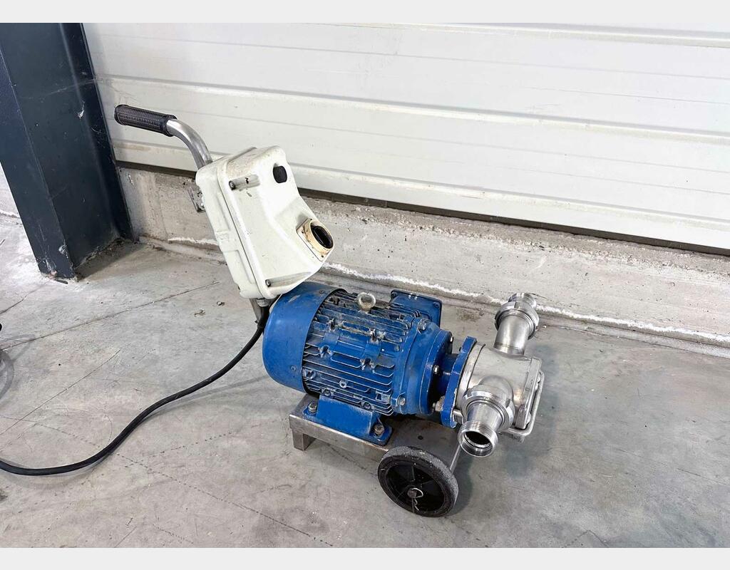 Pompe &agrave; impulseur inox EP MAJOR 120 HL/h (12 000 litres/heure) LIVERANI
