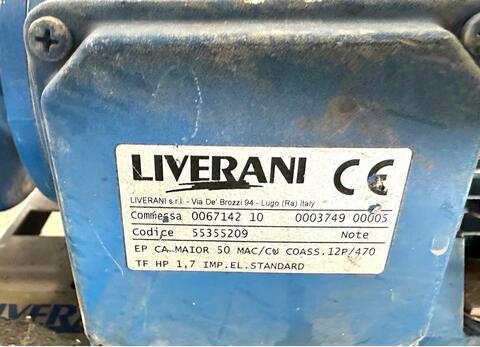 Pompe &agrave; impulseur inox EP MAJOR 120 HL/h (12 000 litres/heure) LIVERANI