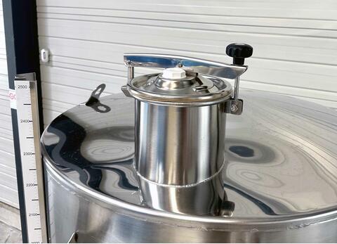 Cuve inox 316L - Circuit nid d'abeilles 23.45 HL (2 345 litres) ARSILAC