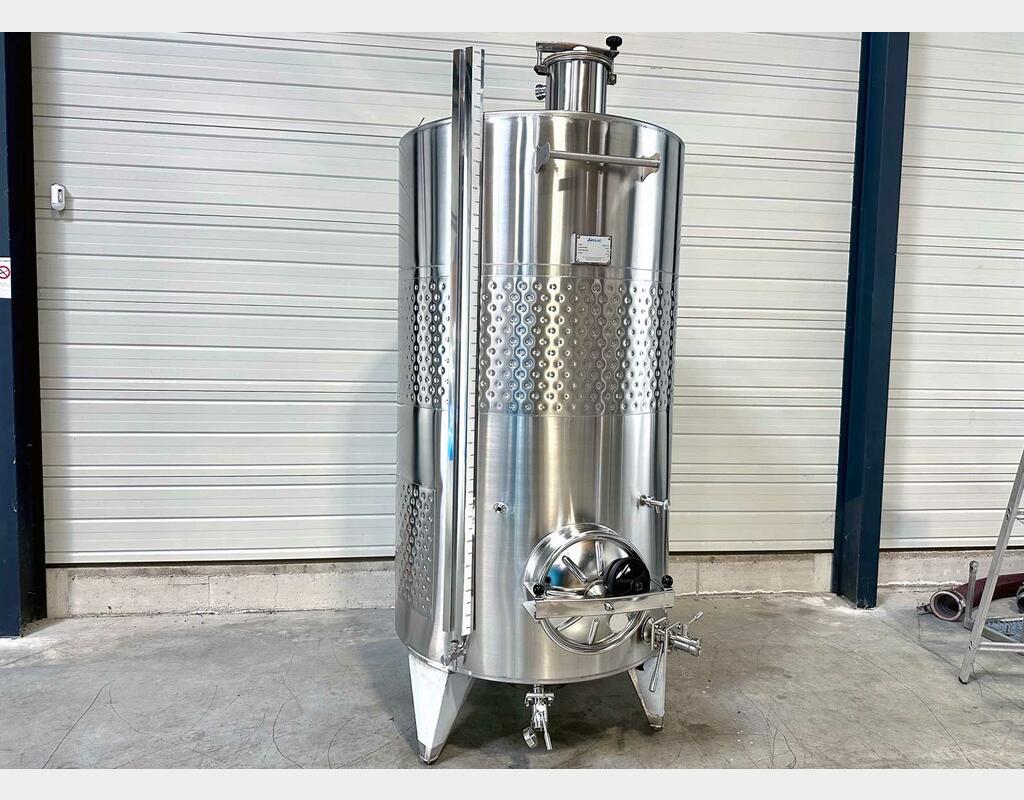 316L SS tank - Honeycomb circuit 23.45 HL (2,345 litres) ARSILAC