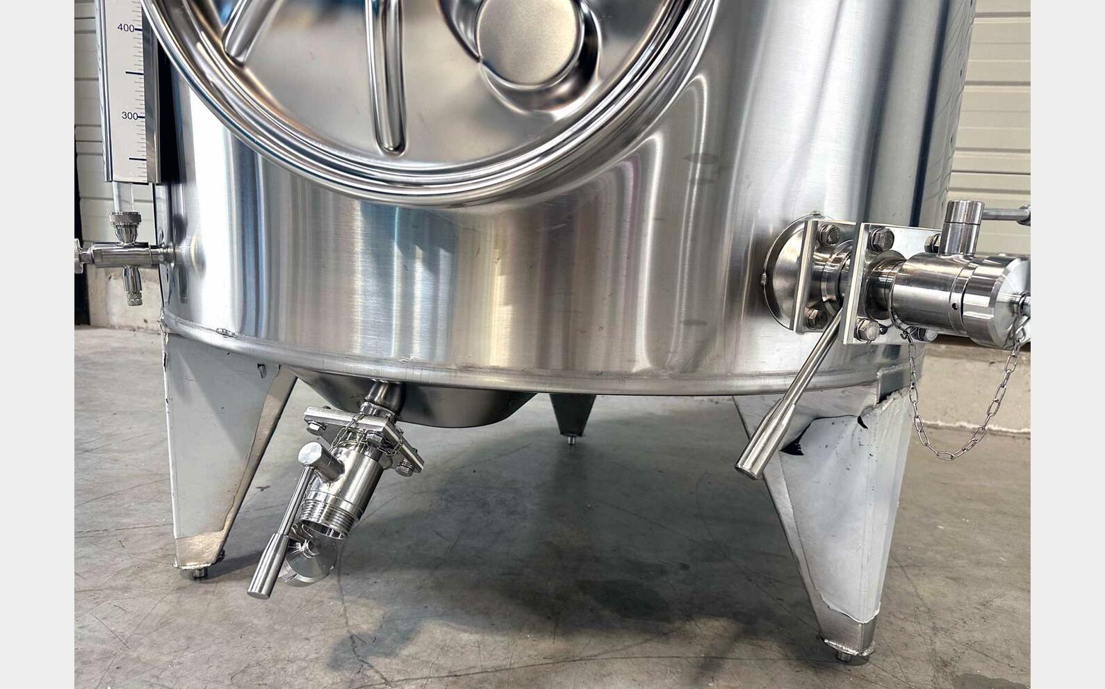 Cuve inox 316L - Circuit nid d'abeilles 23.45 HL (2 345 litres) ARSILAC