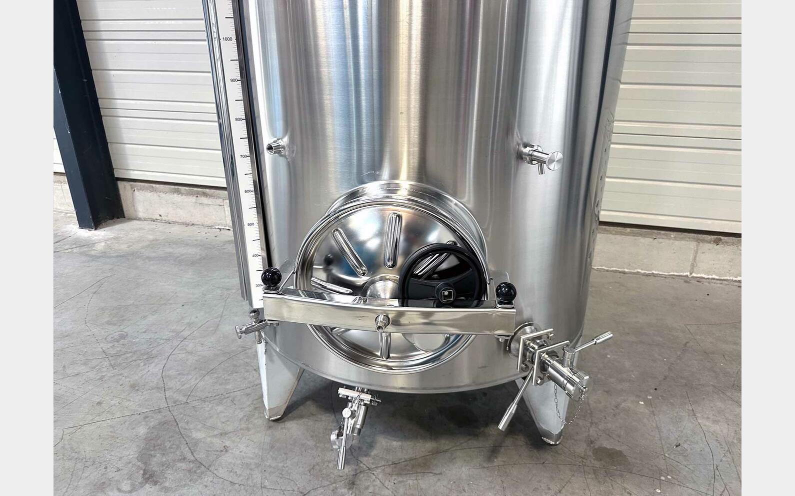 Cuve inox 316L - Circuit nid d'abeilles 23.45 HL (2 345 litres) ARSILAC
