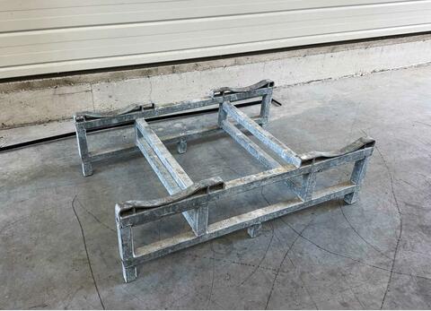 Galvanised steel double barristock