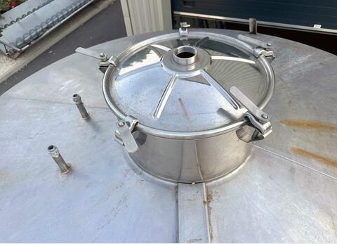 Cuve inox 304 thermor&eacute;gul&eacute;e sur pieds 155 HL (15 500 litres) RURALINOX